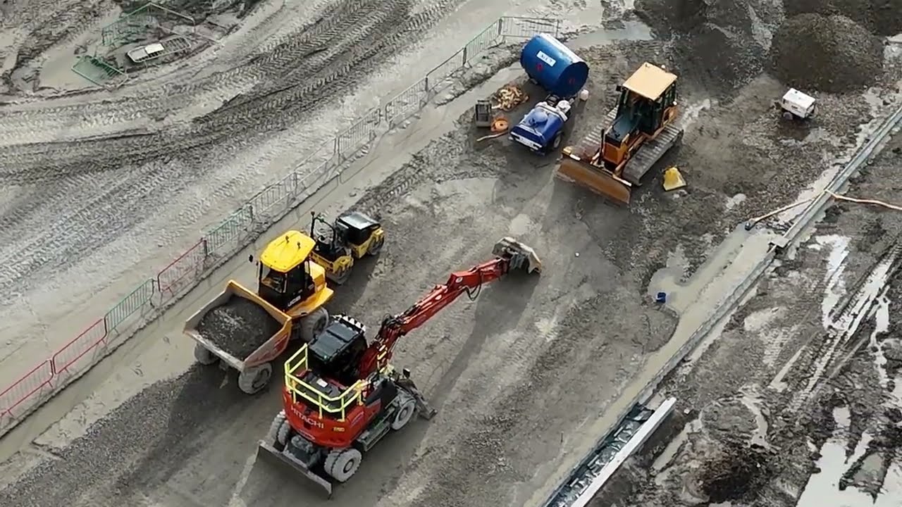 Huge Lidl Construction, Guilderland Way, Morley 🏗️🚧👷