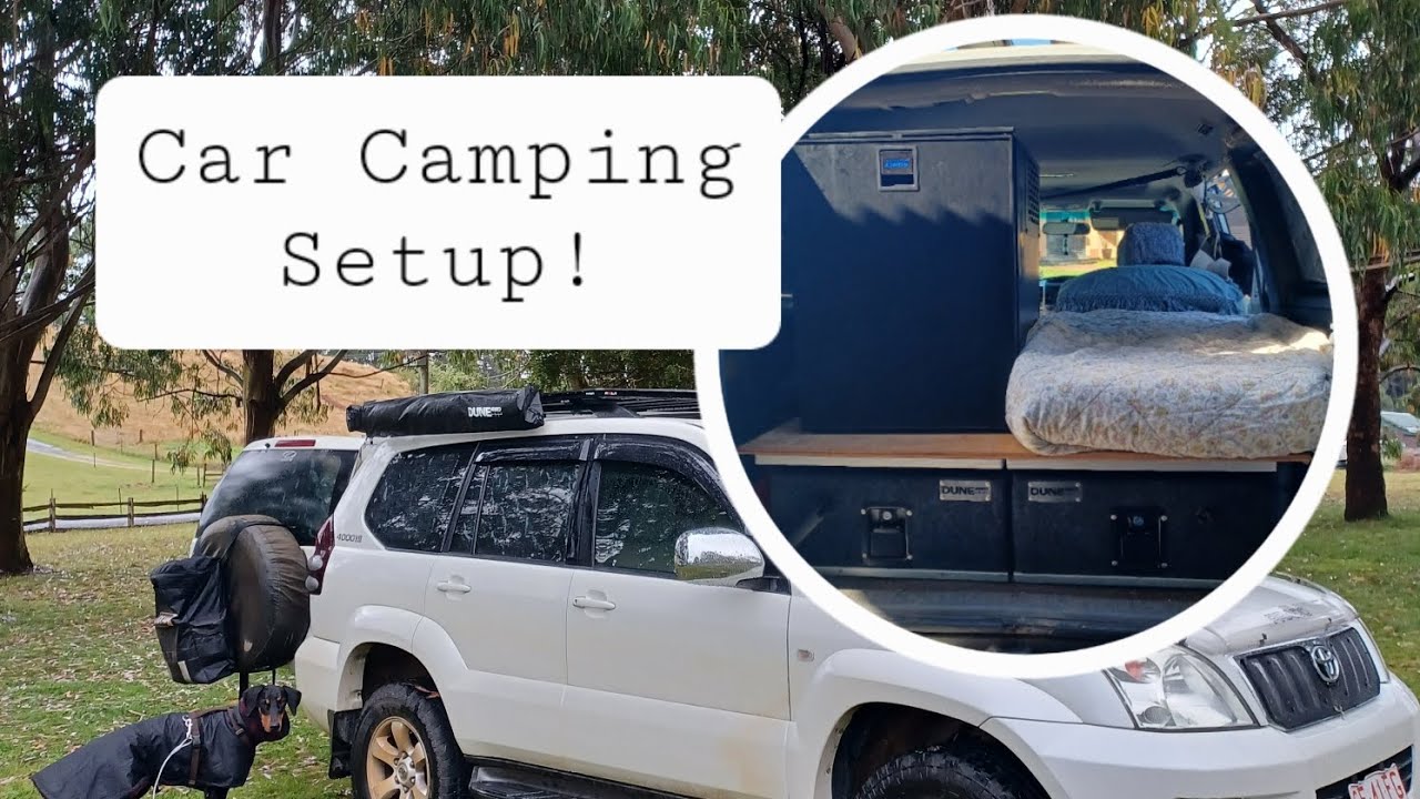 My Car Camping Setup Tour! Living on the road in Australia.