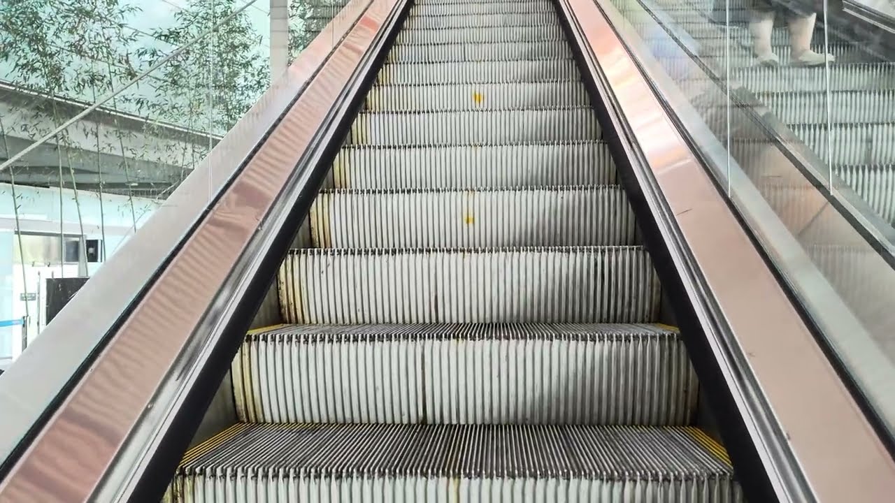 China, Beijing Capital International Airport, 1X escalator