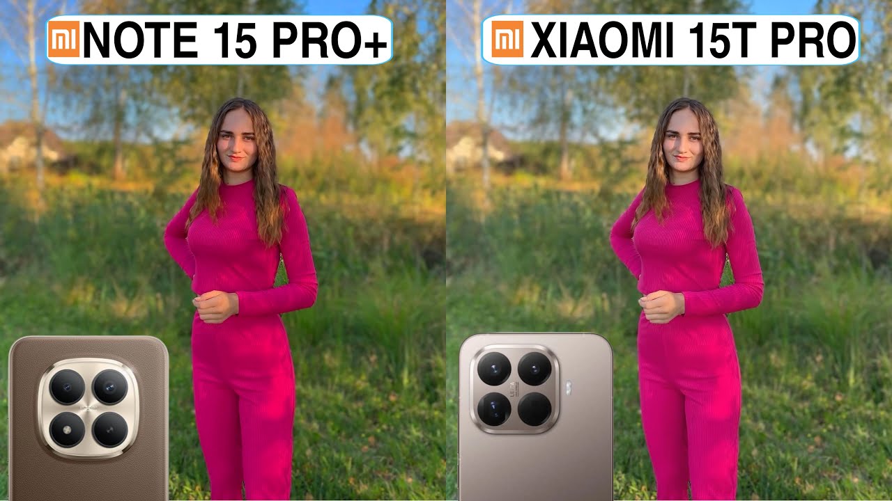 Redmi Note 15 Pro Plus Vs Xiaomi 15T Pro Camera Test Comparison