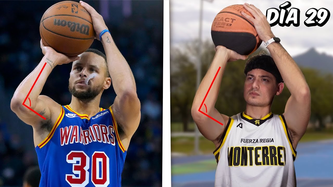 Entrené como Steph Curry hasta meter 10 triples seguidos