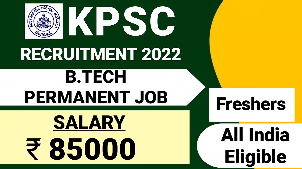 KPSC ASSISTANT ENGINEER RECRUITMENT 2022 | KPSC ASSISTANT ENGINEER 2022 | KPSC AE VACANCY 2022