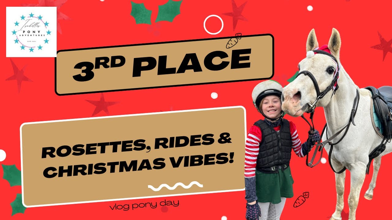 Our First Christmas Showjumping! 🎁🐴