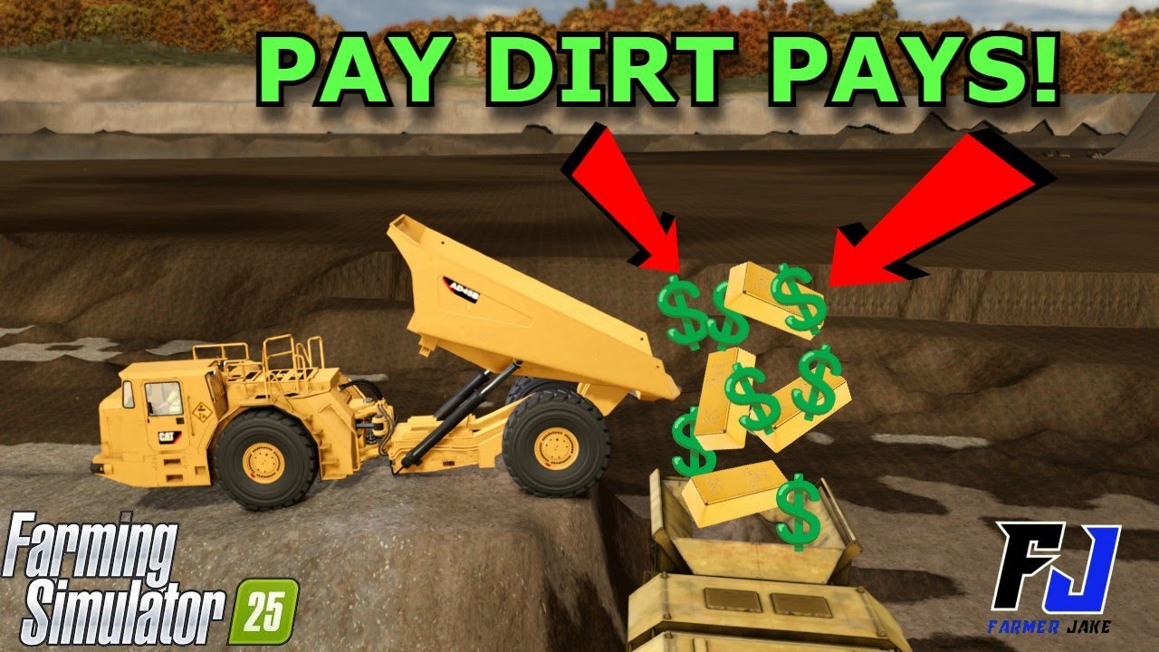 Добыча золота в Farming Simulator 25! Леса Ривербенд, эпизод 5