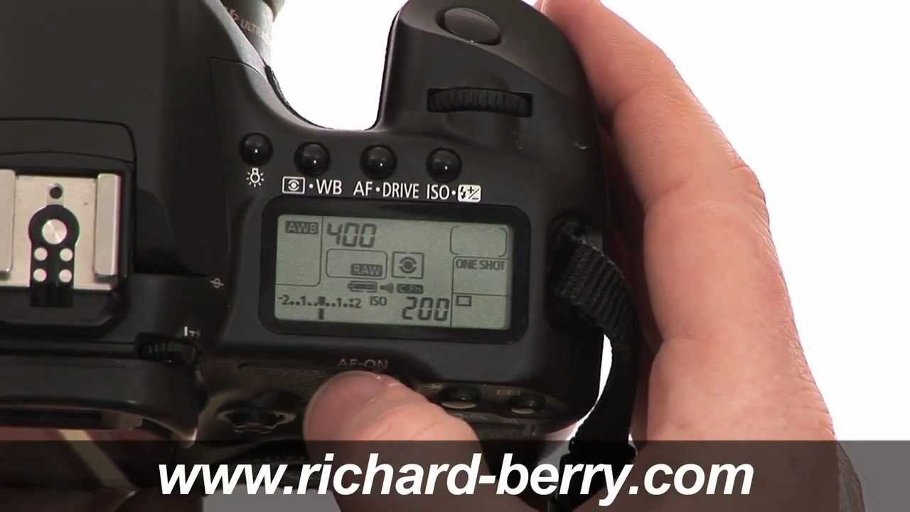 Как использовать Canon EOS 40D