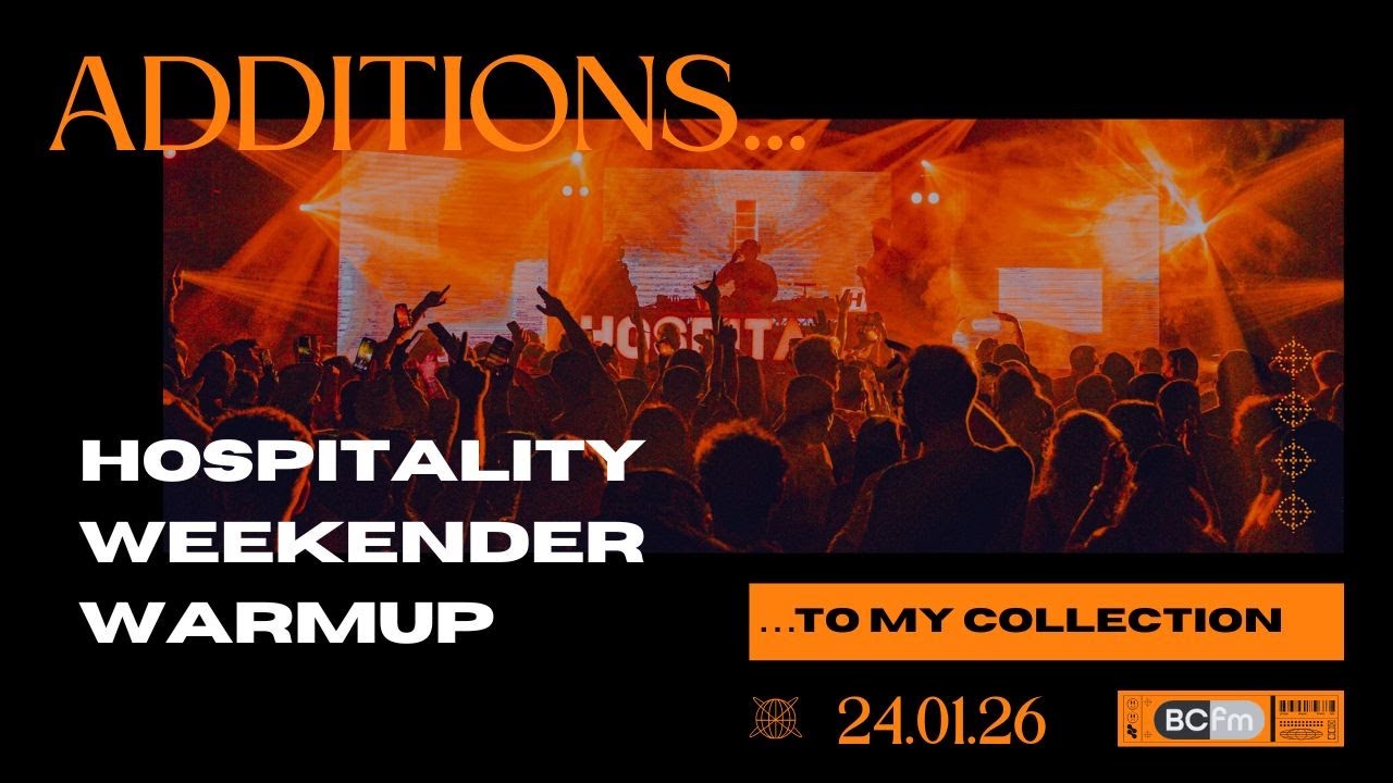 Hospitality Weekender Warm Up | Drum & Bass Podcast | Radio Show