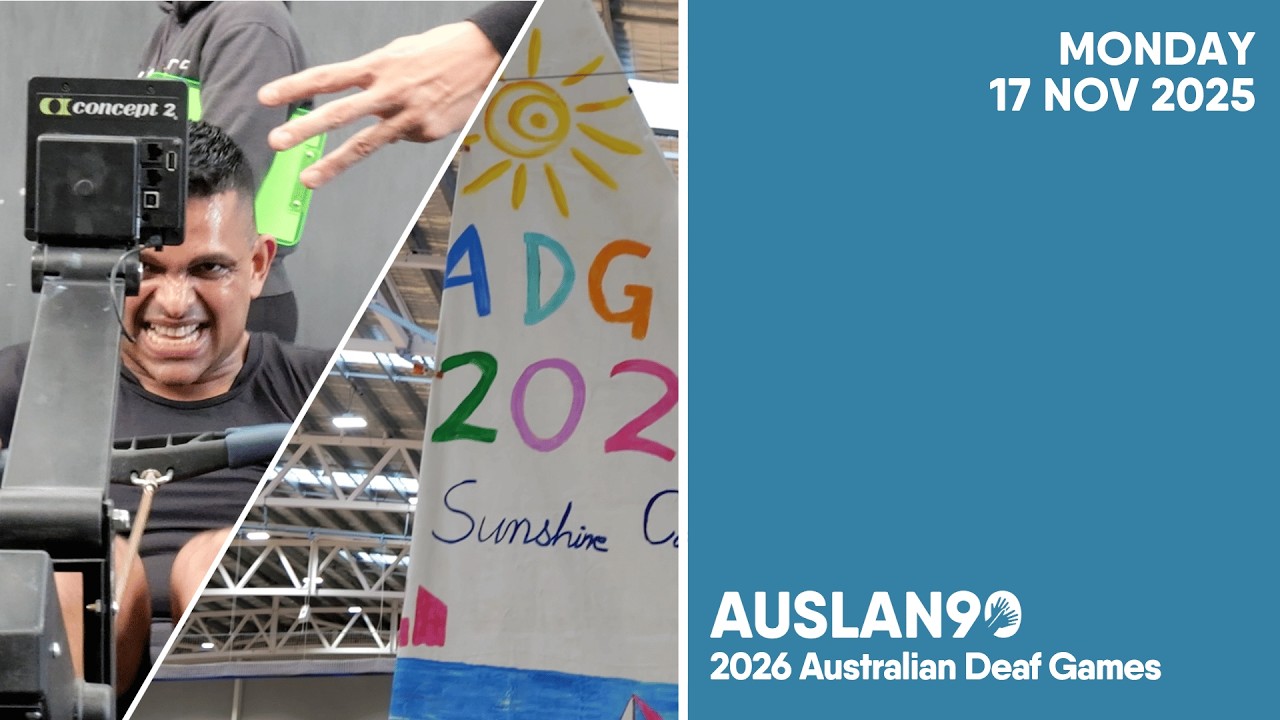 Auslan90 | 2026 Australian Deaf Games | Day 1