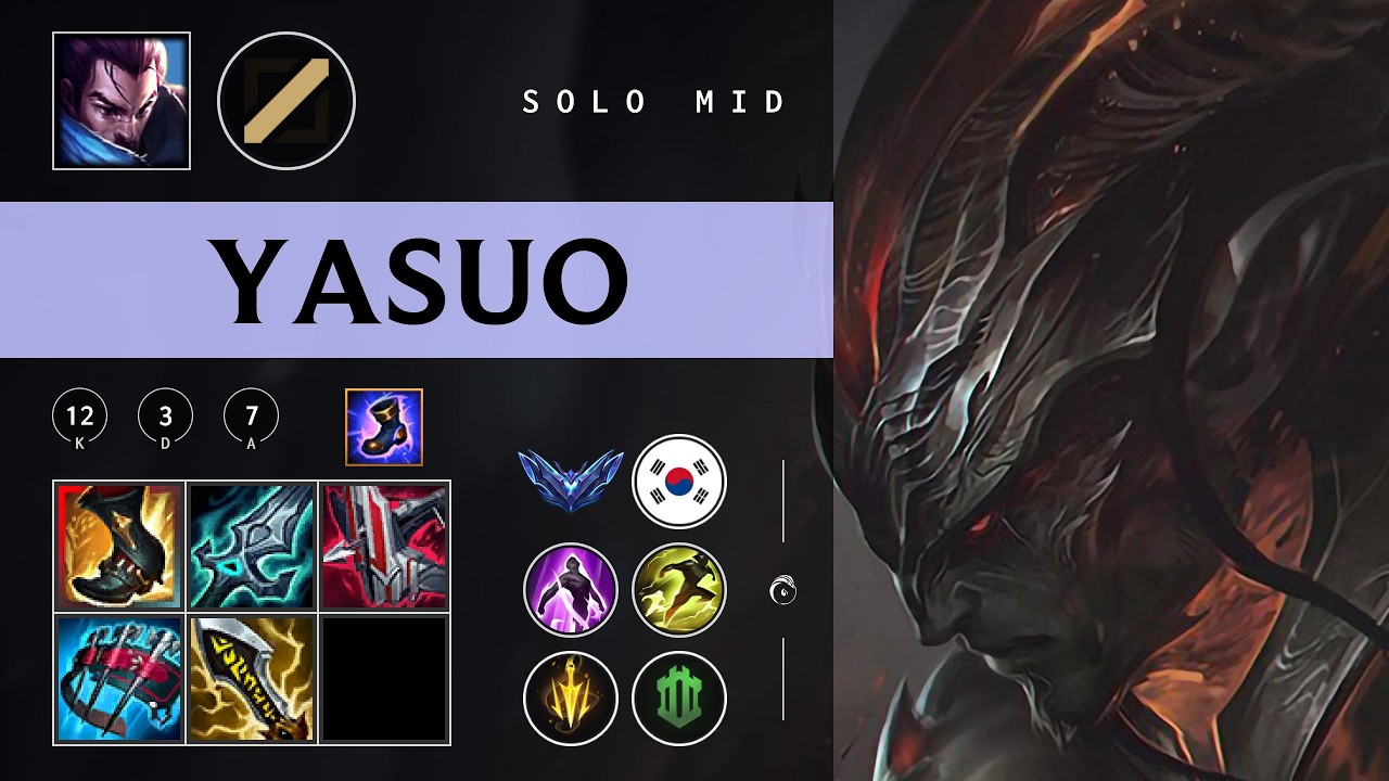 Yasuo Mid vs Twisted Fate - KR Diamond Patch 26.03
