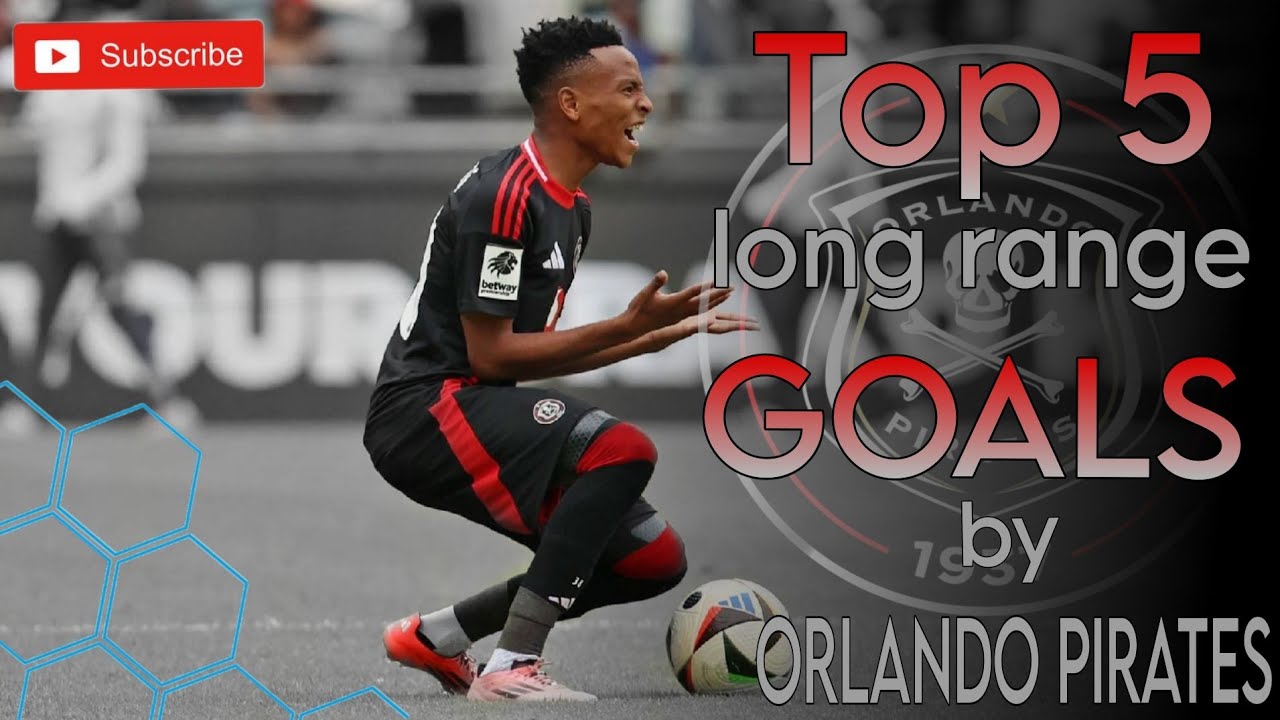 ❗️Top 5 UNBELIEVABLE goals by ORLANDO PIRATES ⚠️