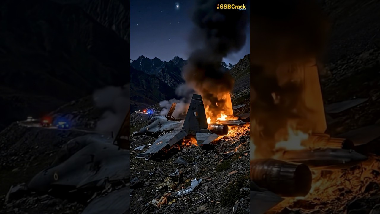 Indian Fighter Jet Crash in Assam | Sukhoi Su-30MKI Down | Indian Air Force Investigation