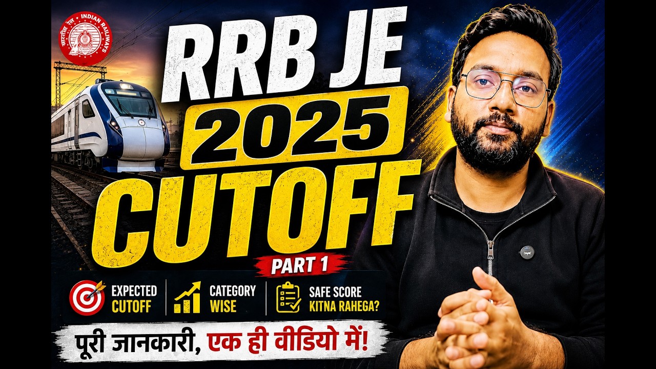RRB JE 2026 CBT 2 CUT OFF 🔥🔥 I Safe Score I The Real Analysis I #rrb #rrbje