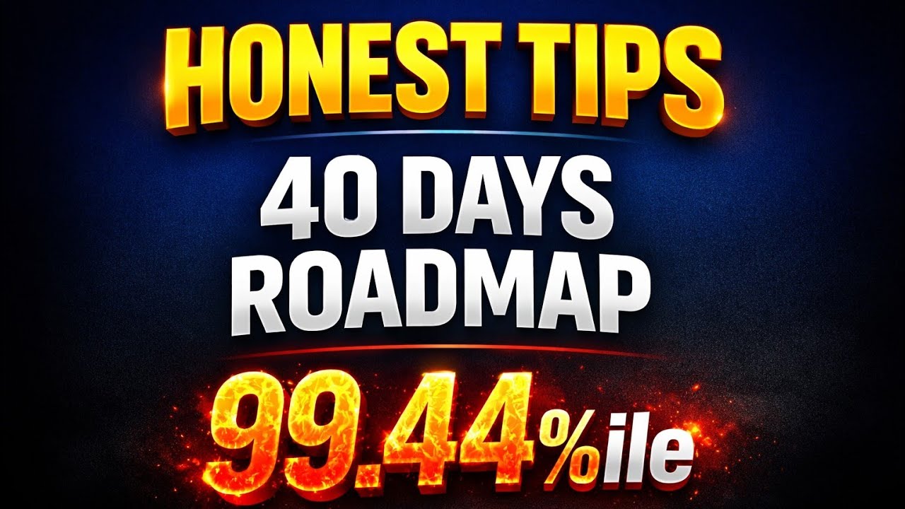THIS IS HOW I SCORED 99.44%ile🔥🎯|| Only Honest tips👍 