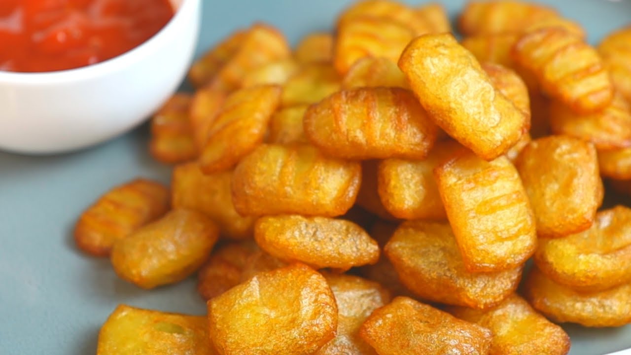 Crispy Potato Fries | It's Better Than French Fries | Potato Bubble Fries Recipe