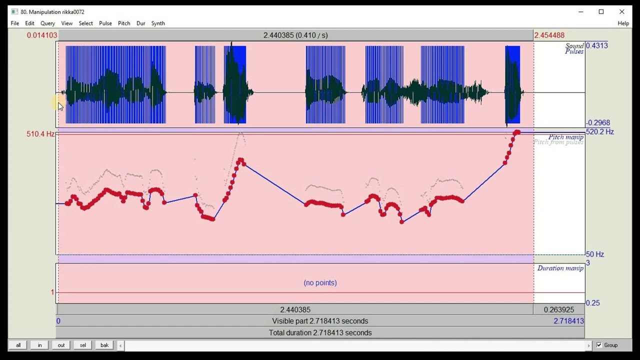 Did you know Praat can manipulate a voice like VocalShifter?