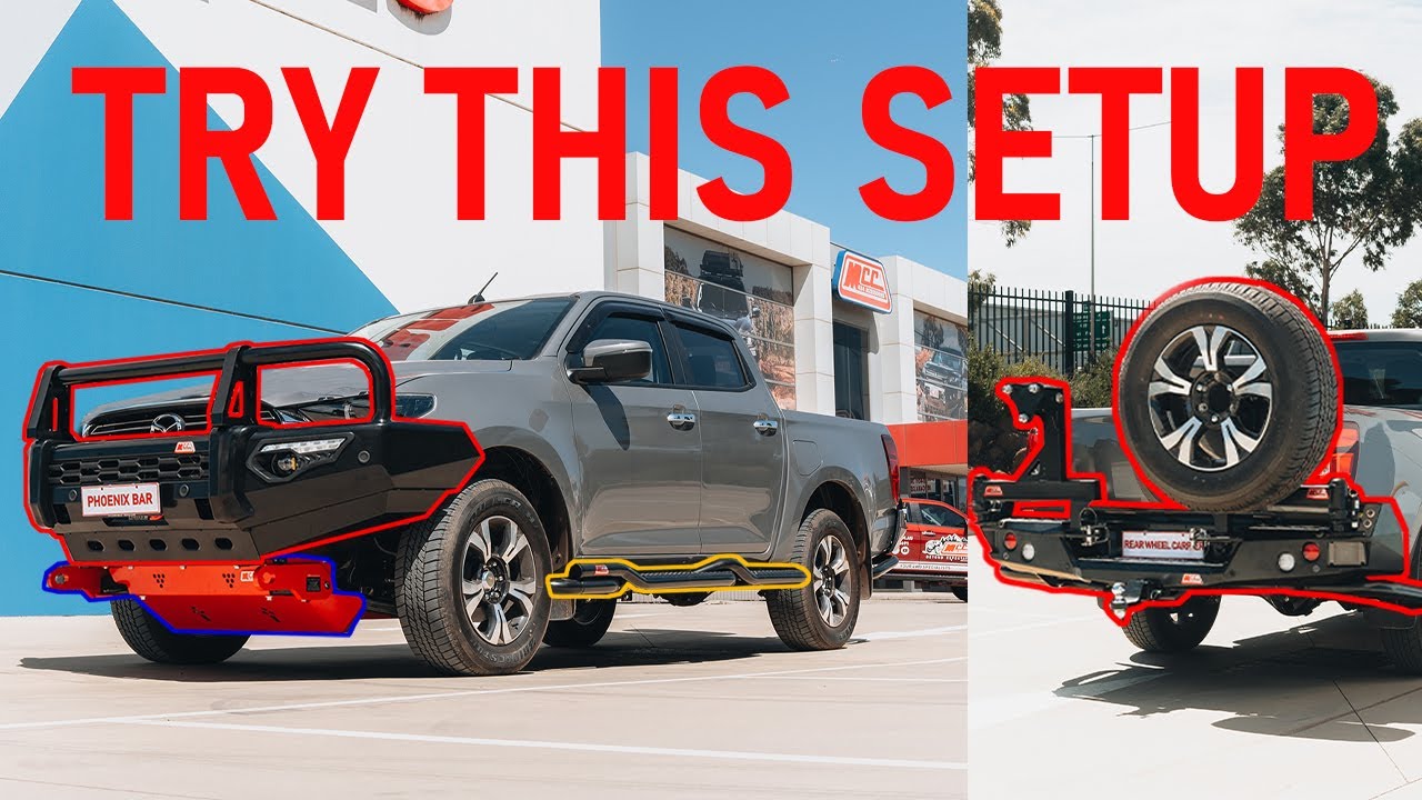 All Round Protection on the BT-50 with MCC 4x4 Accessories !