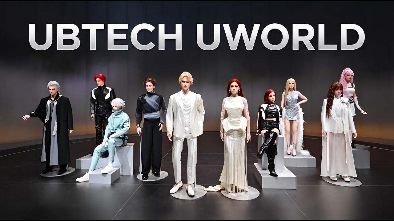 Серия UB TECH U1: гиперреалистичные роботы-компаньоны
