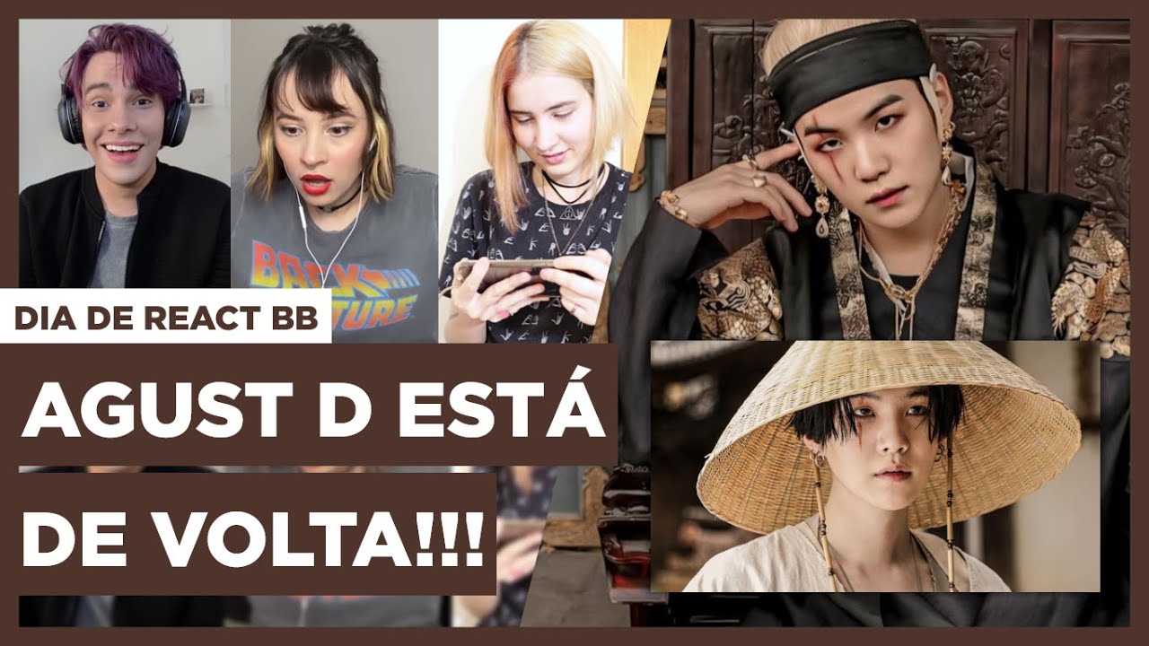 Agust D '대취타' MV (Reaction) | Três de Outubro