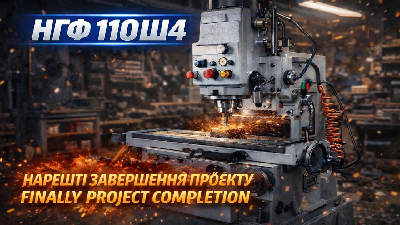 НГФ 110 Ш4 ФІНАЛЬНА ЗБІРКА. ЗАВЕРШЕННЯ ПРОЕКТУ