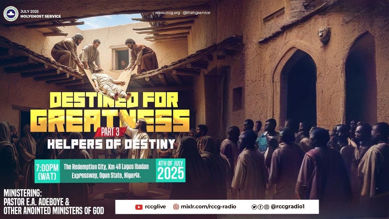 RCCG JULY 4th 2025 | HOLY GHOST SERVICE