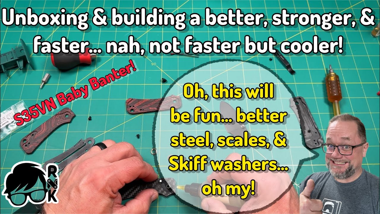 Unboxing an exclusive Knife Center Civivi S35VN Baby Banter knife… upgrading my smallest EDC knife!