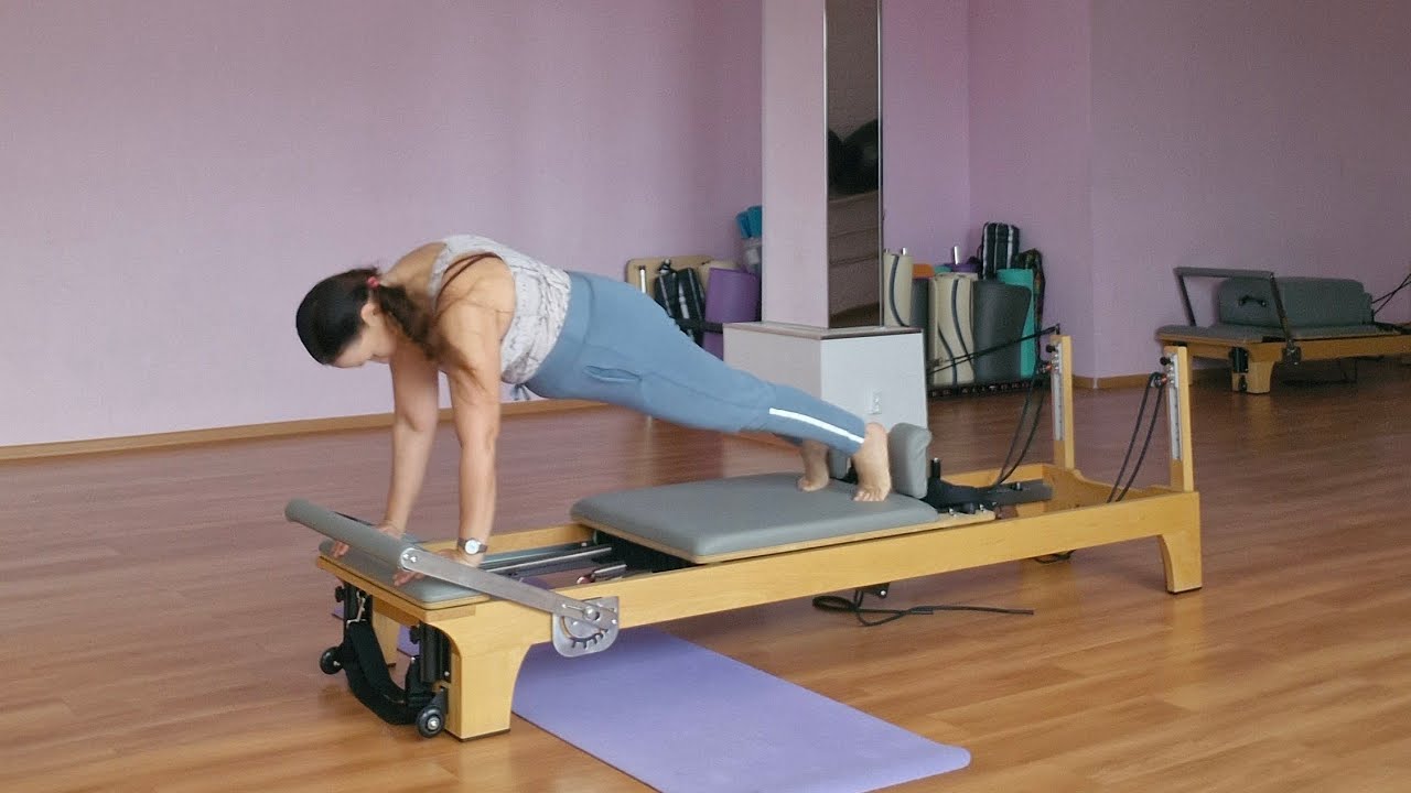 Пилатес на Реформере. 💪🧘‍ #pilates #пилатес #reformer