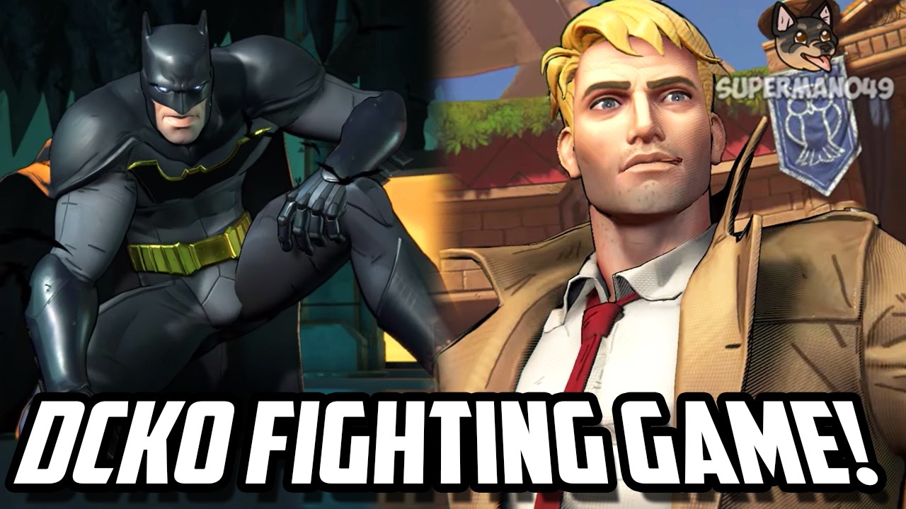 NEW DCKO FIGHTING GAME! - DCKO: Announcement Trailer REACTION