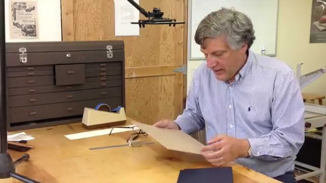 Kwikprint stamping on a book cover