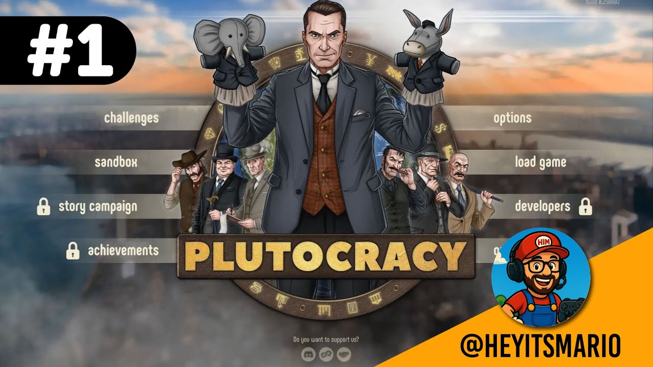 Plutocracy Gameplay | Rise of the First US Billionaires & Building a Shadow Empire