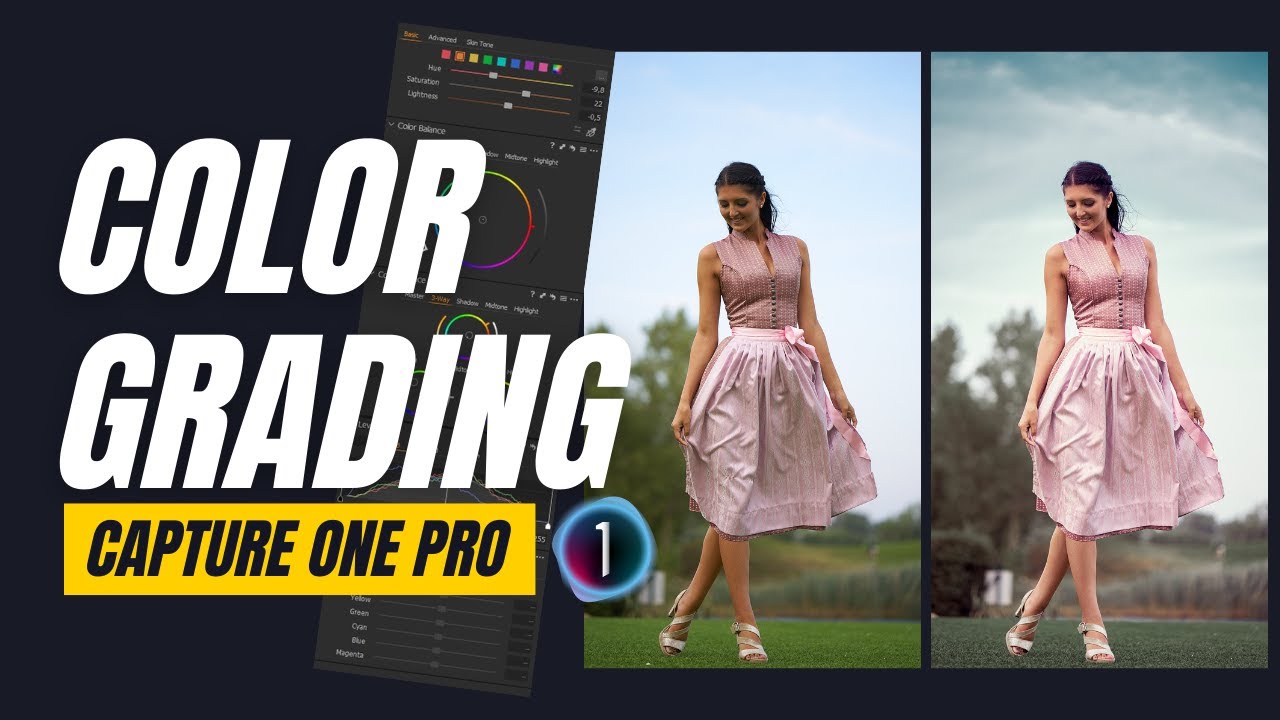 Color Grading mit dem Farbbalance Tool in Capture One Pro