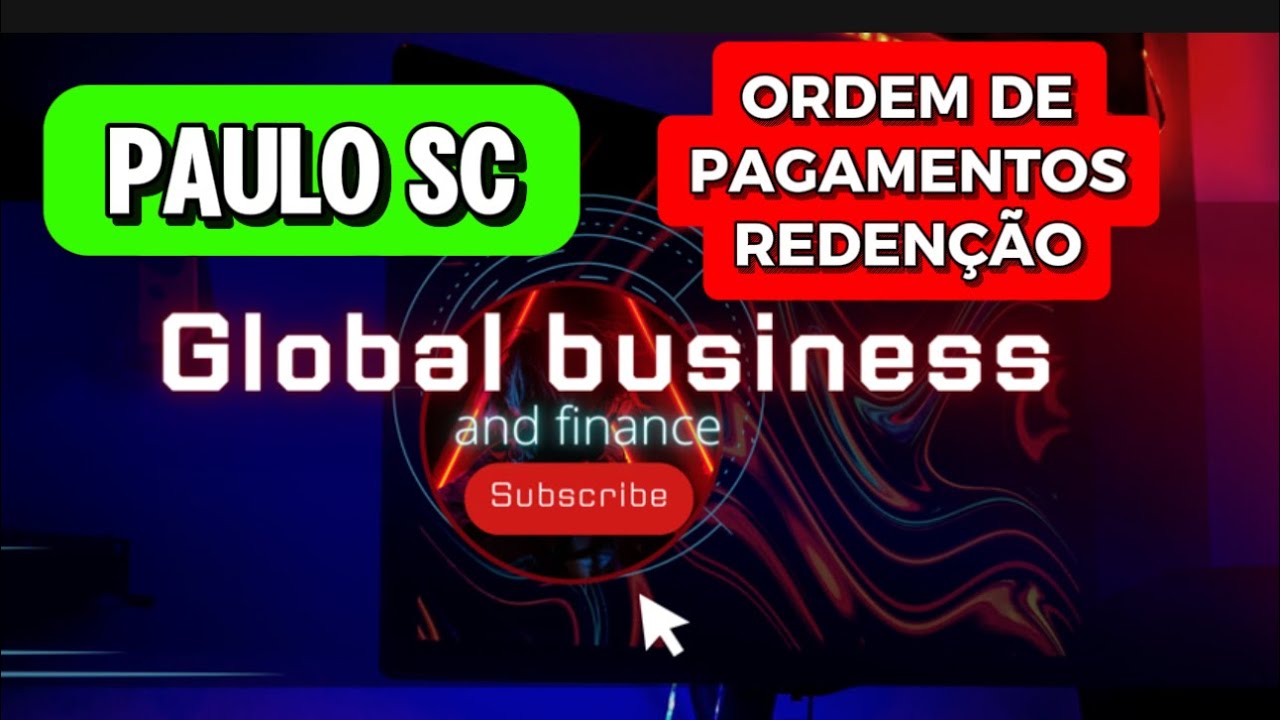 PAULO SC MOVIMENTA&Ccedil;&Atilde;O ORDEM DE PAGAMENTOS REDEN&Ccedil;&Atilde;O 