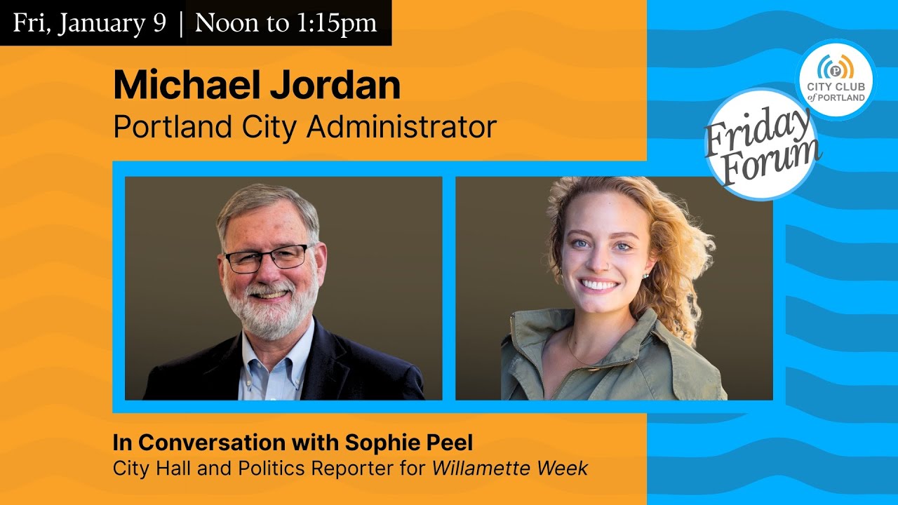 A Conversation with Former City Admin. Michael Jordan – January 9, 2026