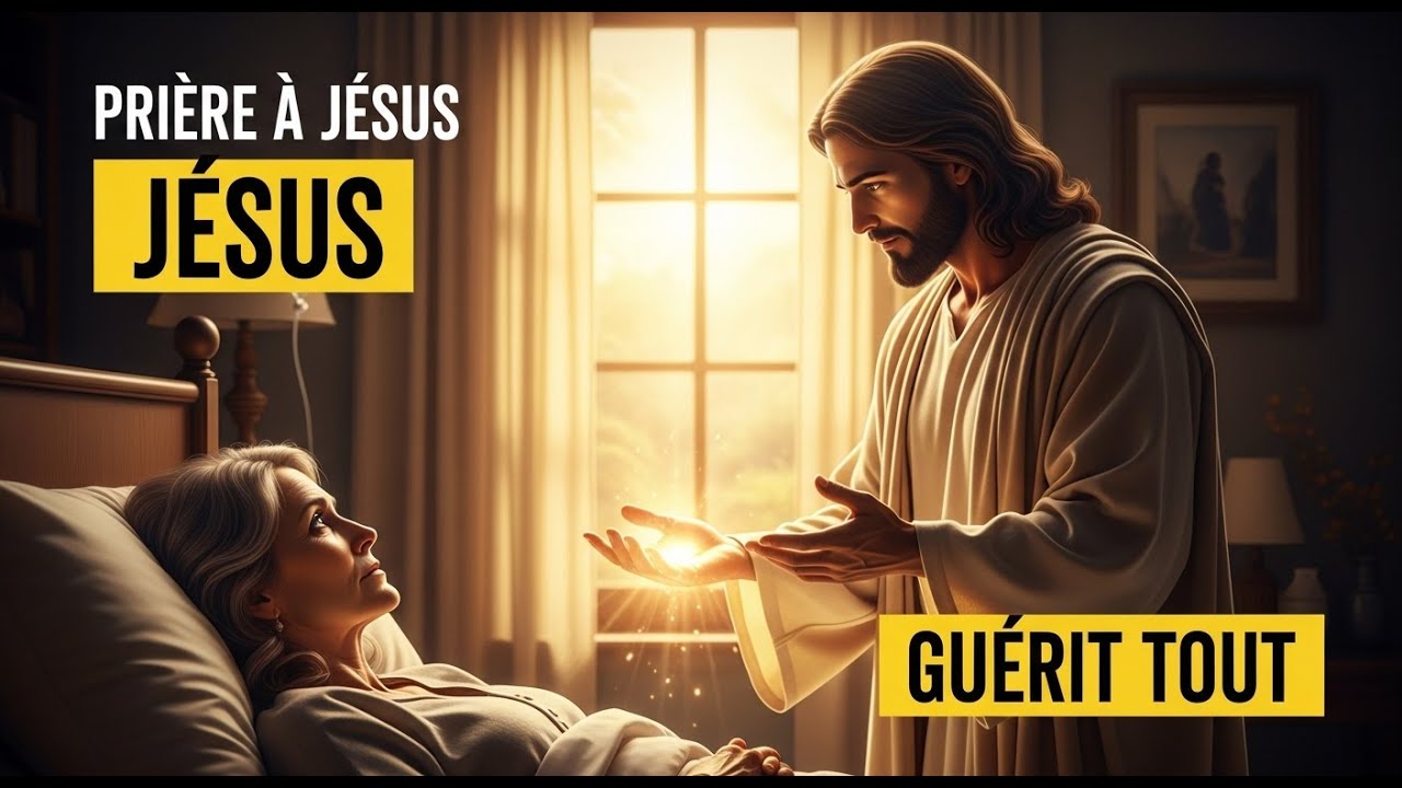 PRIÈRE MIRACULEUSE À JÉSUS QUI GUÉRIT LES MALADIES | PRIÈRE DE GUÉRISON