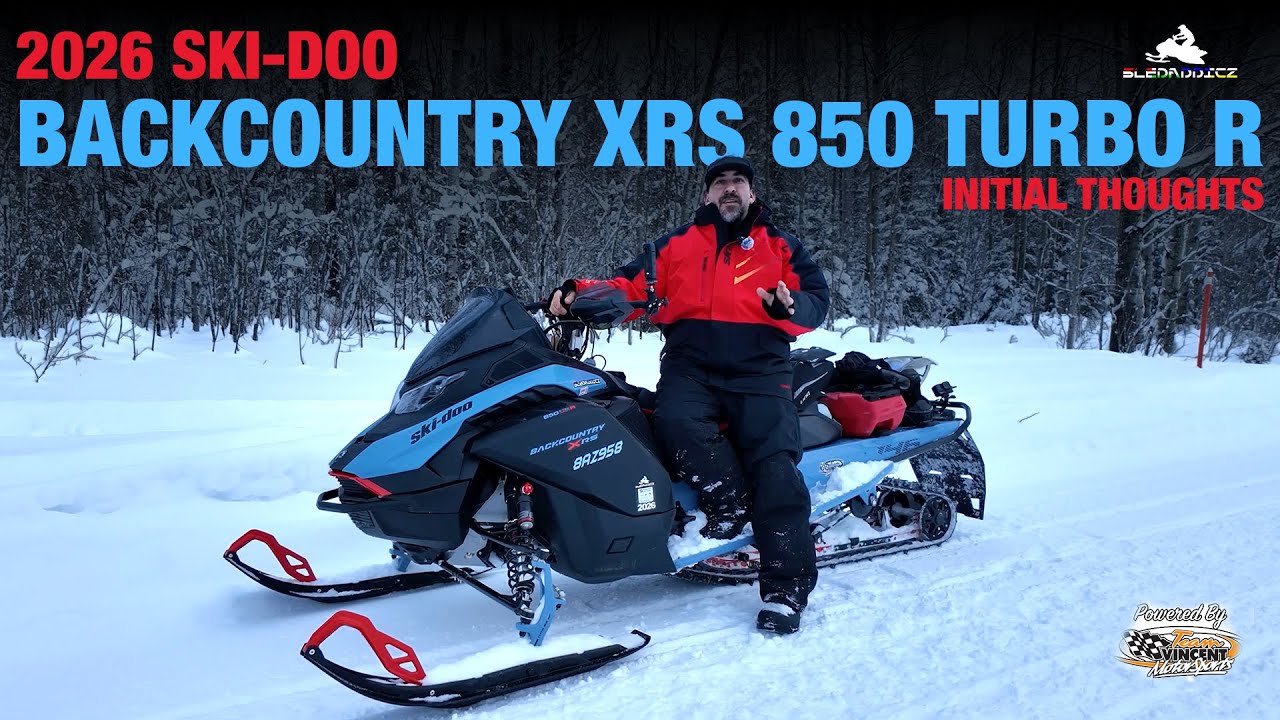 2026 Ski-Doo Backcountry X-RS 850 Turbo R | Initial Thoughts | Our Go-To 50/50 Sled!