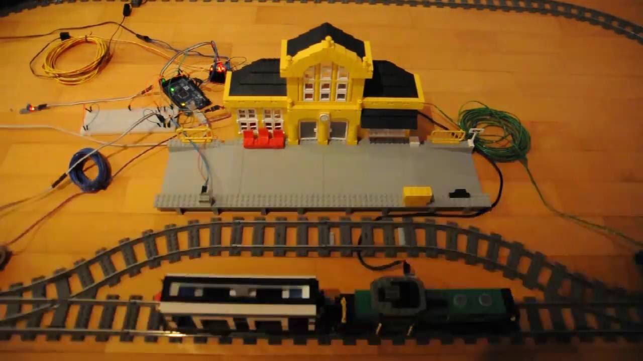 Arduino for Lego Trains #8: LEDs and Infra-Red Sensors