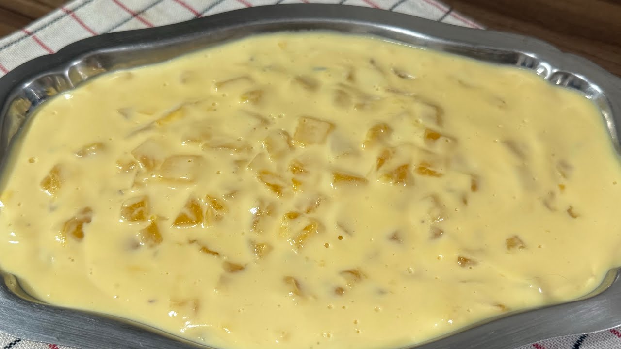  DELÍCIA de ABACAXI / Sem LEITE CONDENSADO e GELATINA 🍍