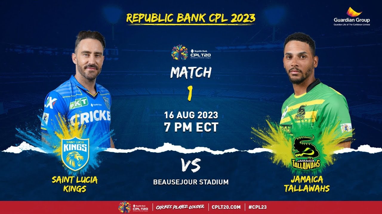 LIVE | Jamaica Tallawahs vs Saint Lucia Kings | CPL 2023