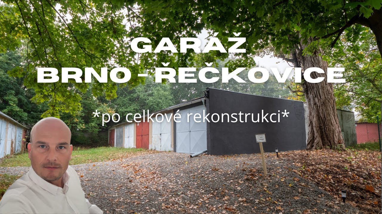 Prodej garáže po rekonstrukci - BRNO - ŘEČKOVICE