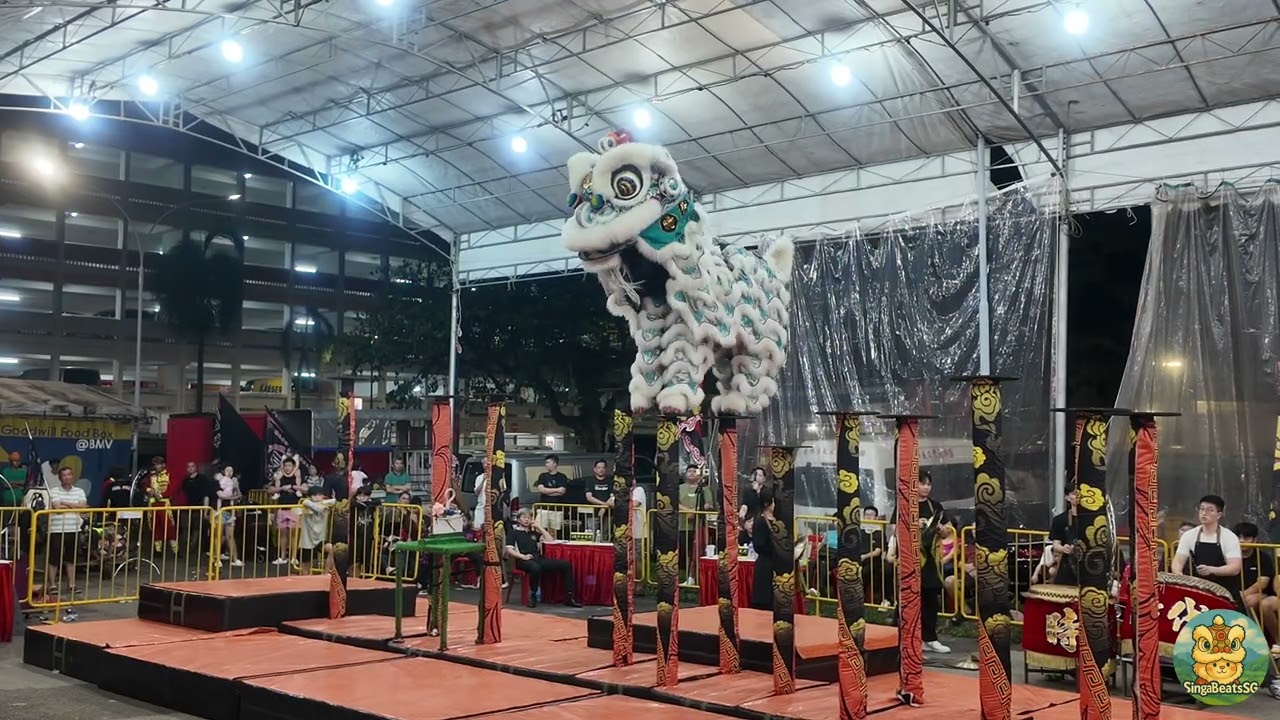 🥈1st runner up | Times Cultural Arts 时代 | Acrobatic Lion Dance Championship 福晋杯 @ 2nd Nam Sieng Cup