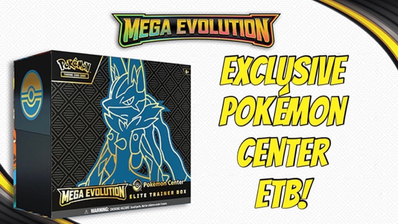 Mega Evolution Pokémon Center ETB - Lucario