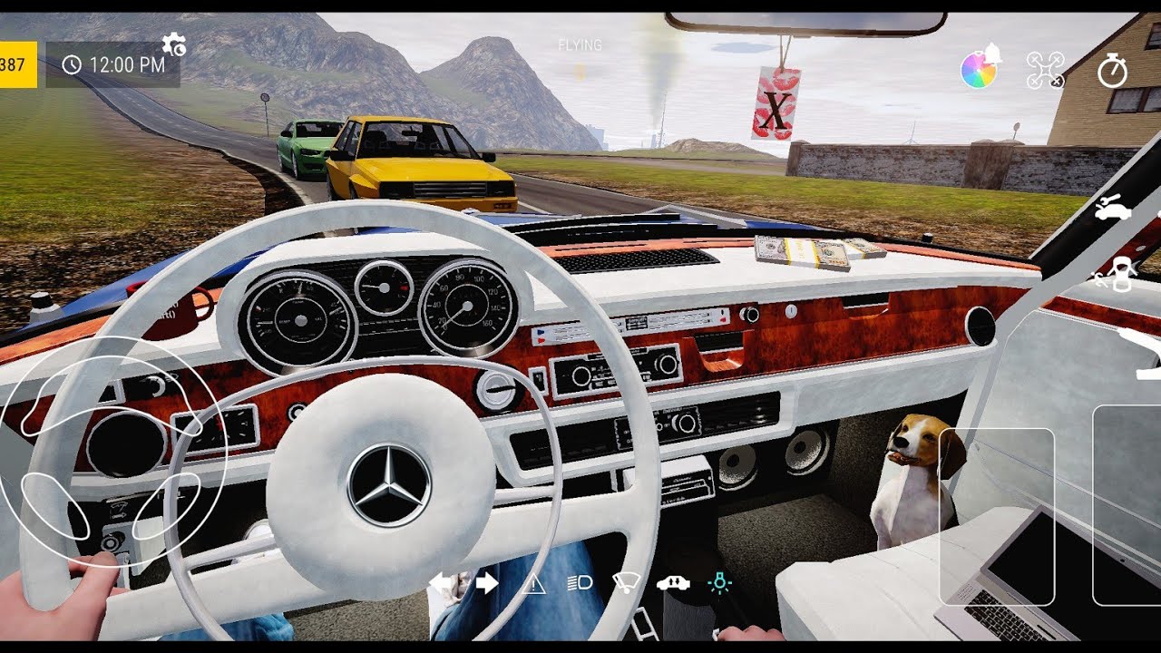 🚘Street Pro Car game🚦Amazing Practical Features ✅️ Mercedes-Benz 300 SEL 6.3🪲 Gameplay 🛣