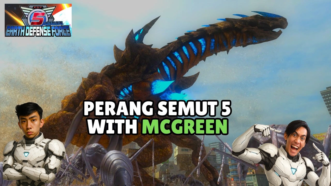 [SHORT] DAY 30 PERANG SEMUT 5 WITH @xmcgreen - Earth Defense Force 5