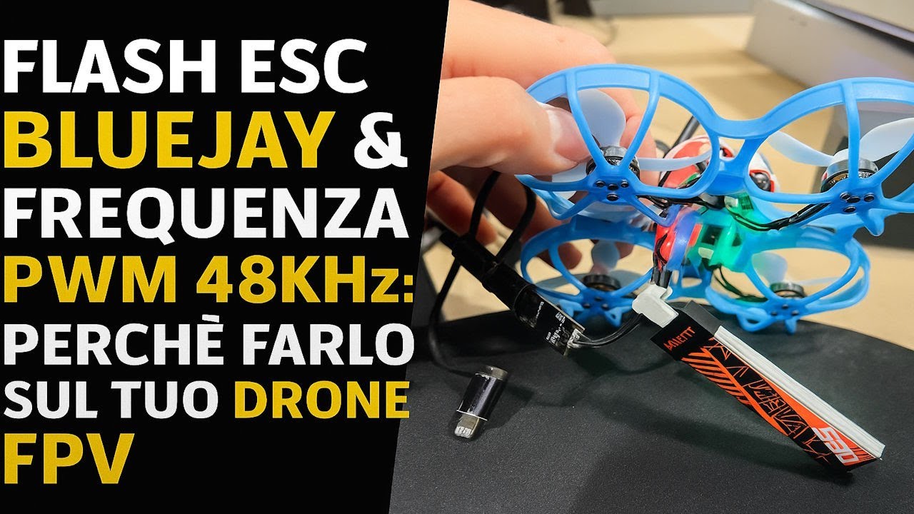 Come Flashare Firmware ESC Droni FPV Bluejay da 96khz a 48khz su Meteor75 PRO O4