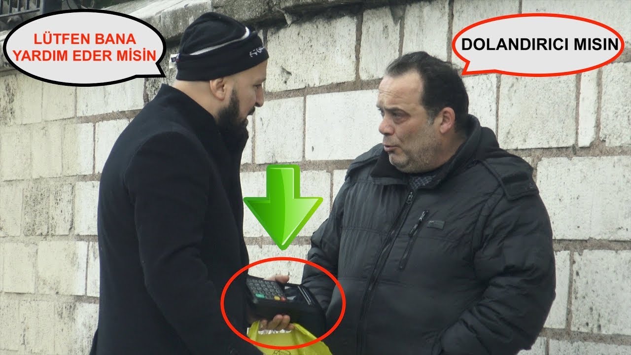 POS Makinesiyle Dilendim Bakın Nasıl Yardım Ettiler- SOSYAL DENEY