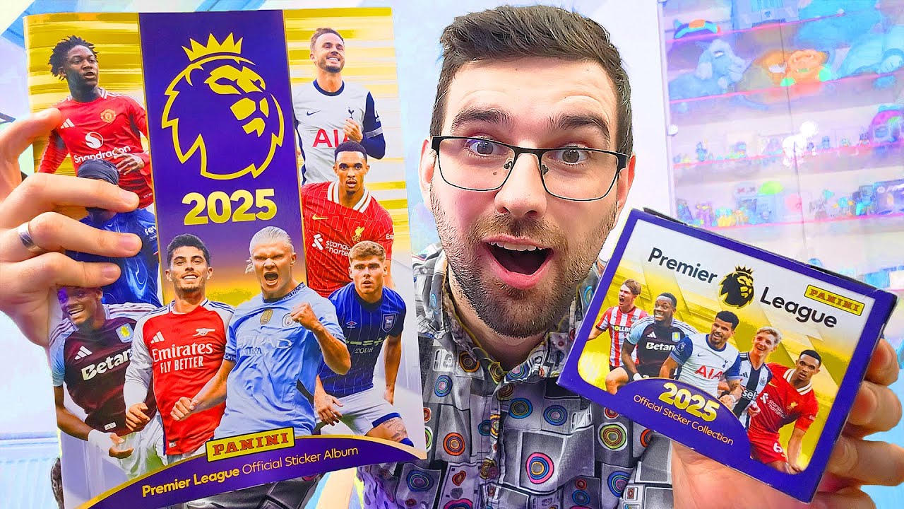 Poslednja PANINI Premier Liga 🔚  | Premier League 2025 Album i Otvaranje Kutije