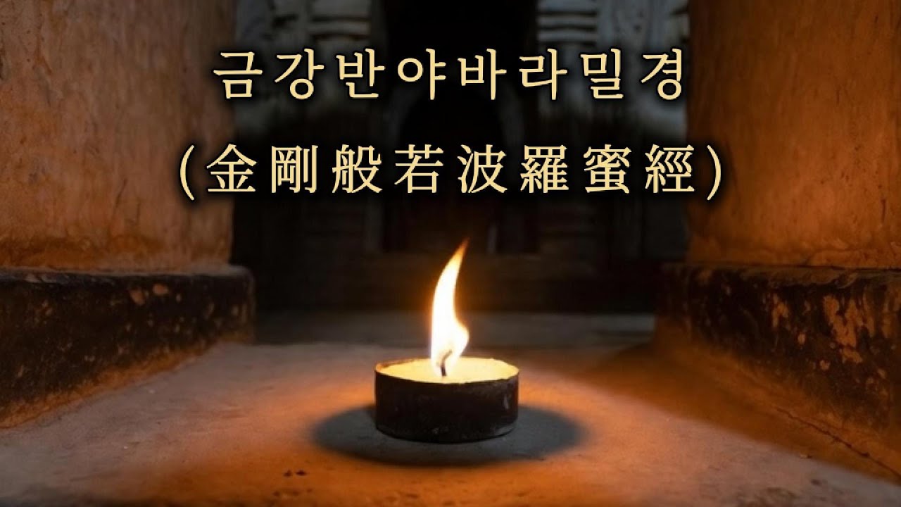 금강반야바라밀경한글독송/불교명상음악/1분부터 8분까지독송/Diamond Sutra1~8