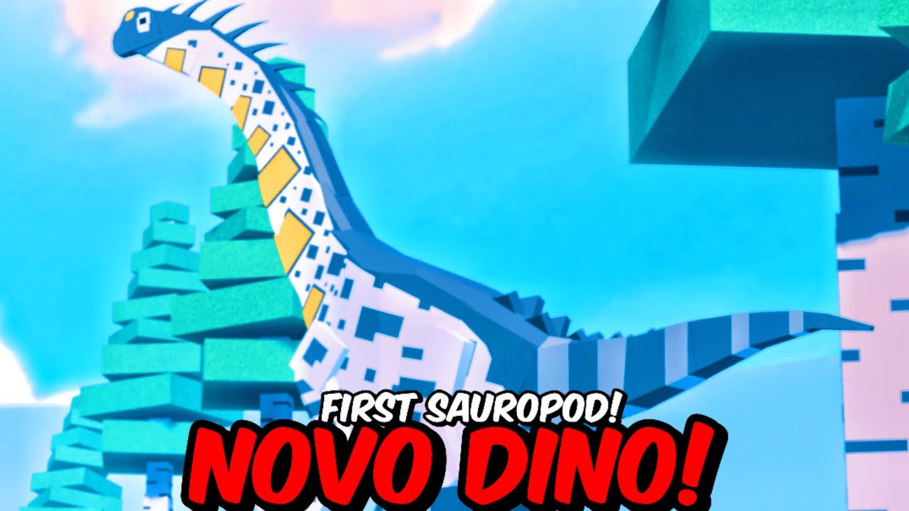 O PRIMEIRO SAURÓPODE DE OPERATION GENESIS CHEGOU, BEM VINDO ALAMOSAURUS!!!