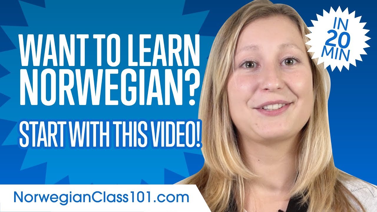 Get Started with Norwegian Like a Boss