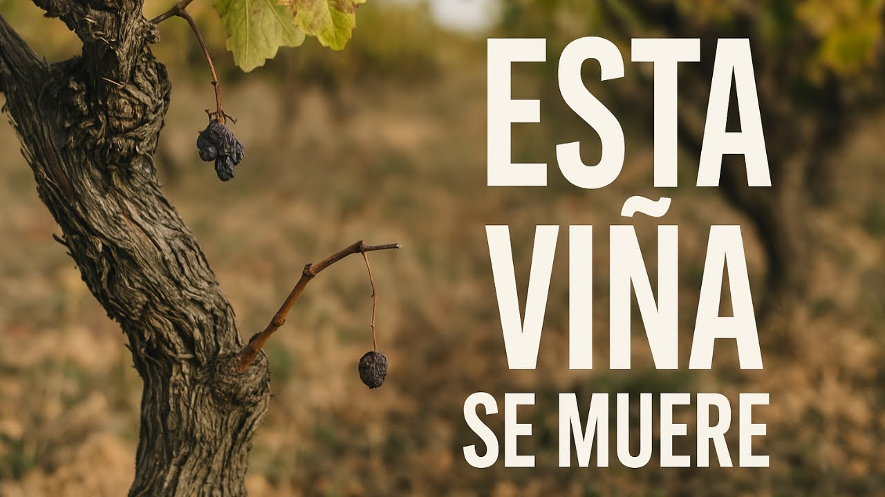Esta vina se muere y no sé cuantas vendimias le quedan