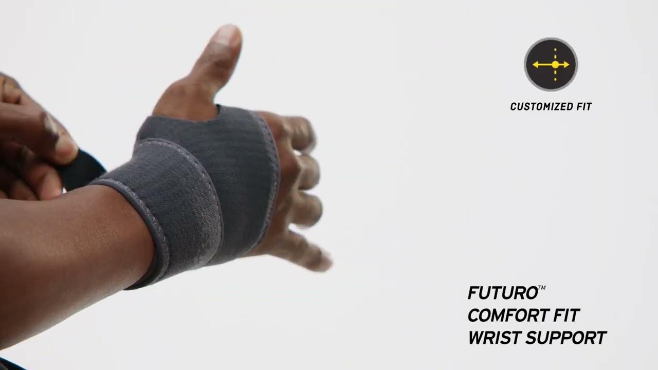 FUTURO&trade; Comfort-Fit Video Wrist-Support EN