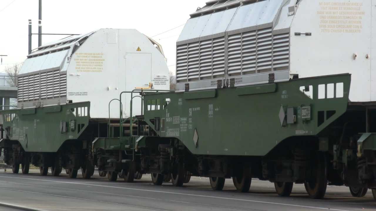 Castortransportwagen CASTOR - Atomenergie